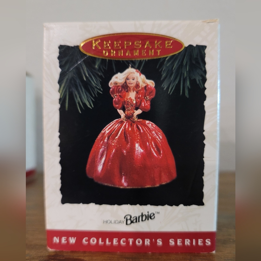 Vintage Holiday Barbie ornament 1993